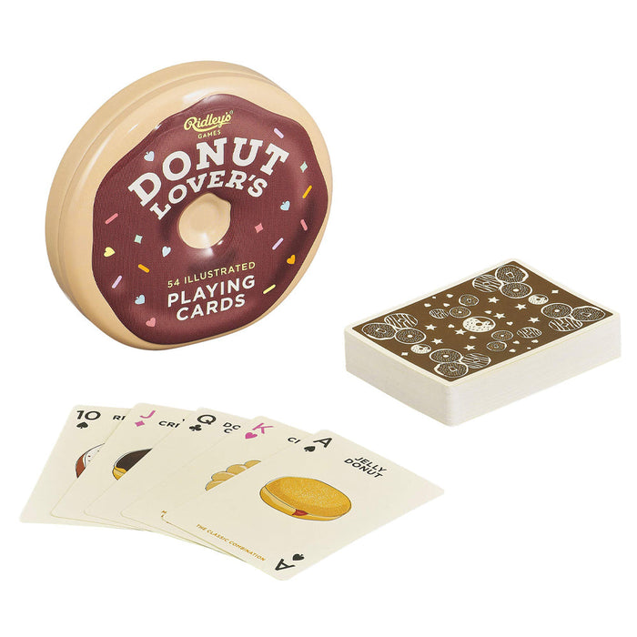 Ridley's Games Donut Lover's Illustrated Playing Cards