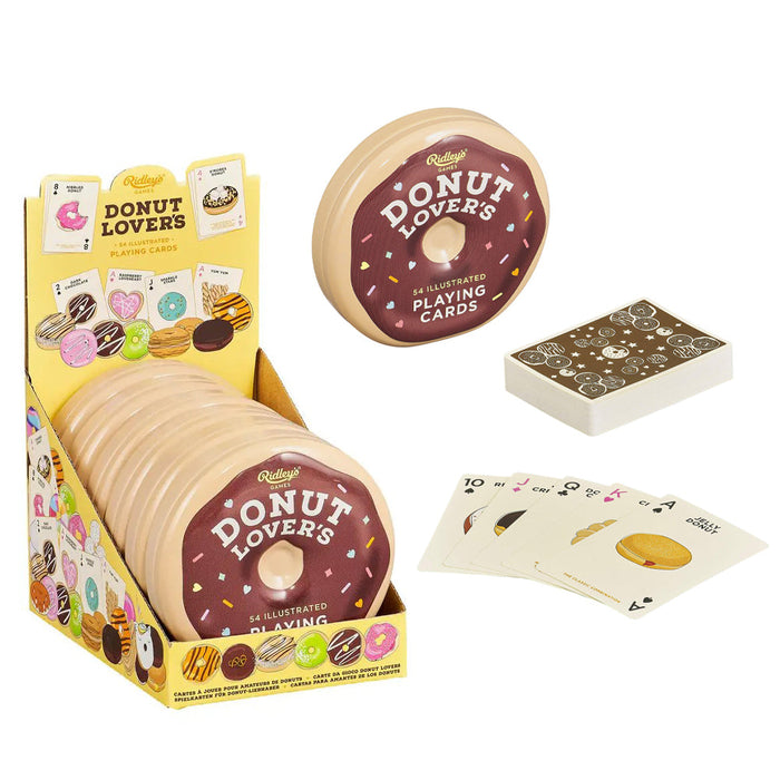 Ridley's Games Donut Lover's Illustrated Playing Cards