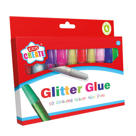 Glitter Glue Pens 10pk