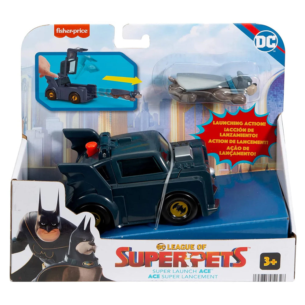 DC League Of Super Pets Super Launch Ace Vehicle & Figure