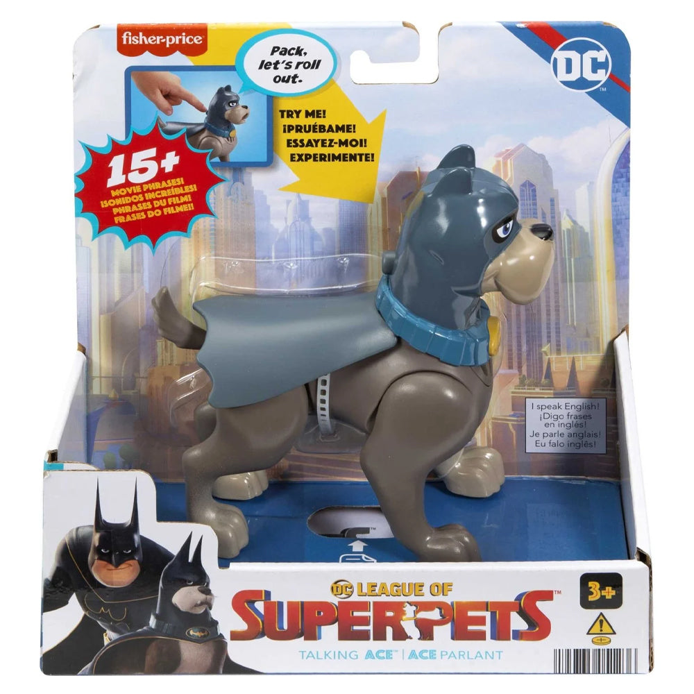 DC League Of Super Pets Talking Ace Action Figure