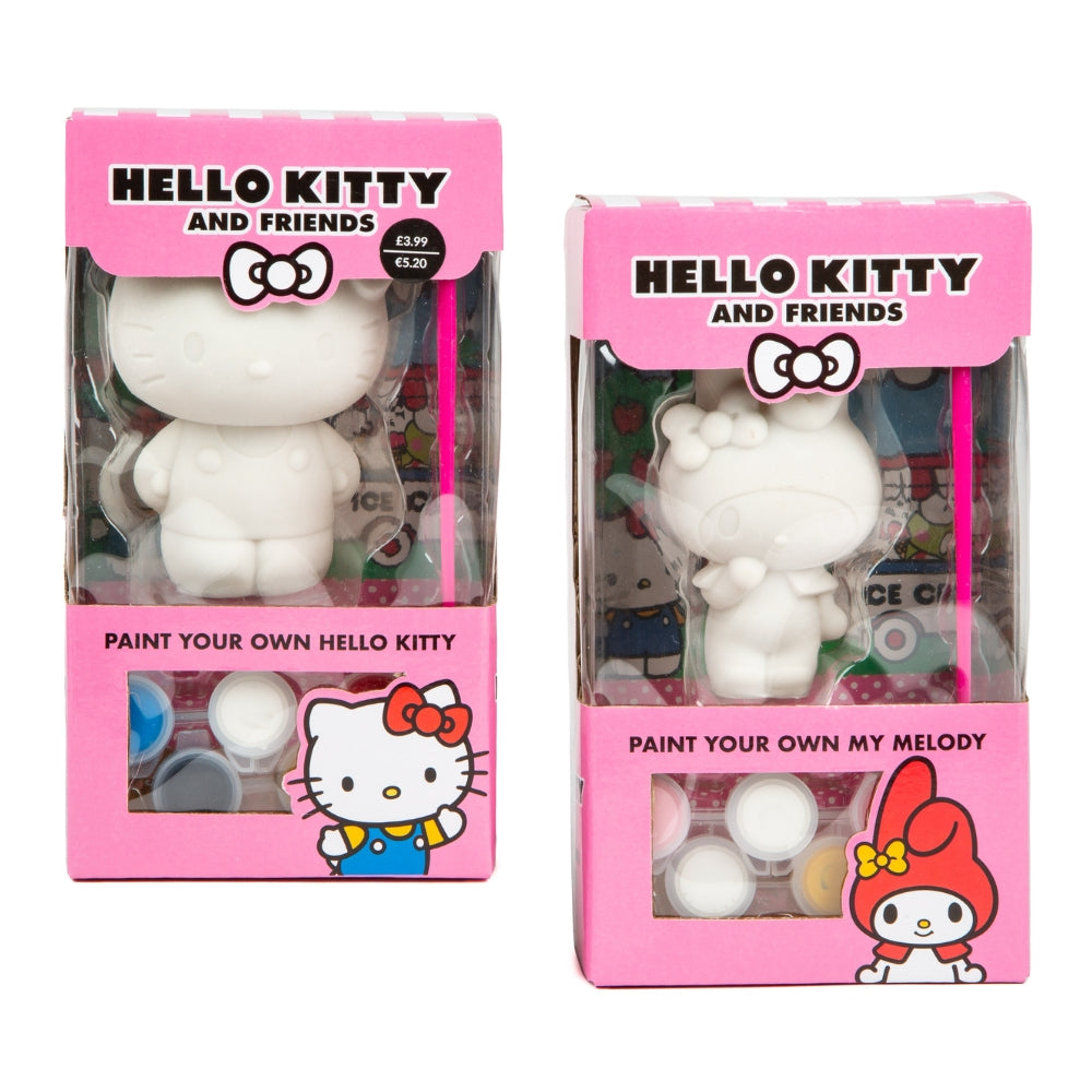 Hello Kitty Paint Your Own Figure Craft Kit