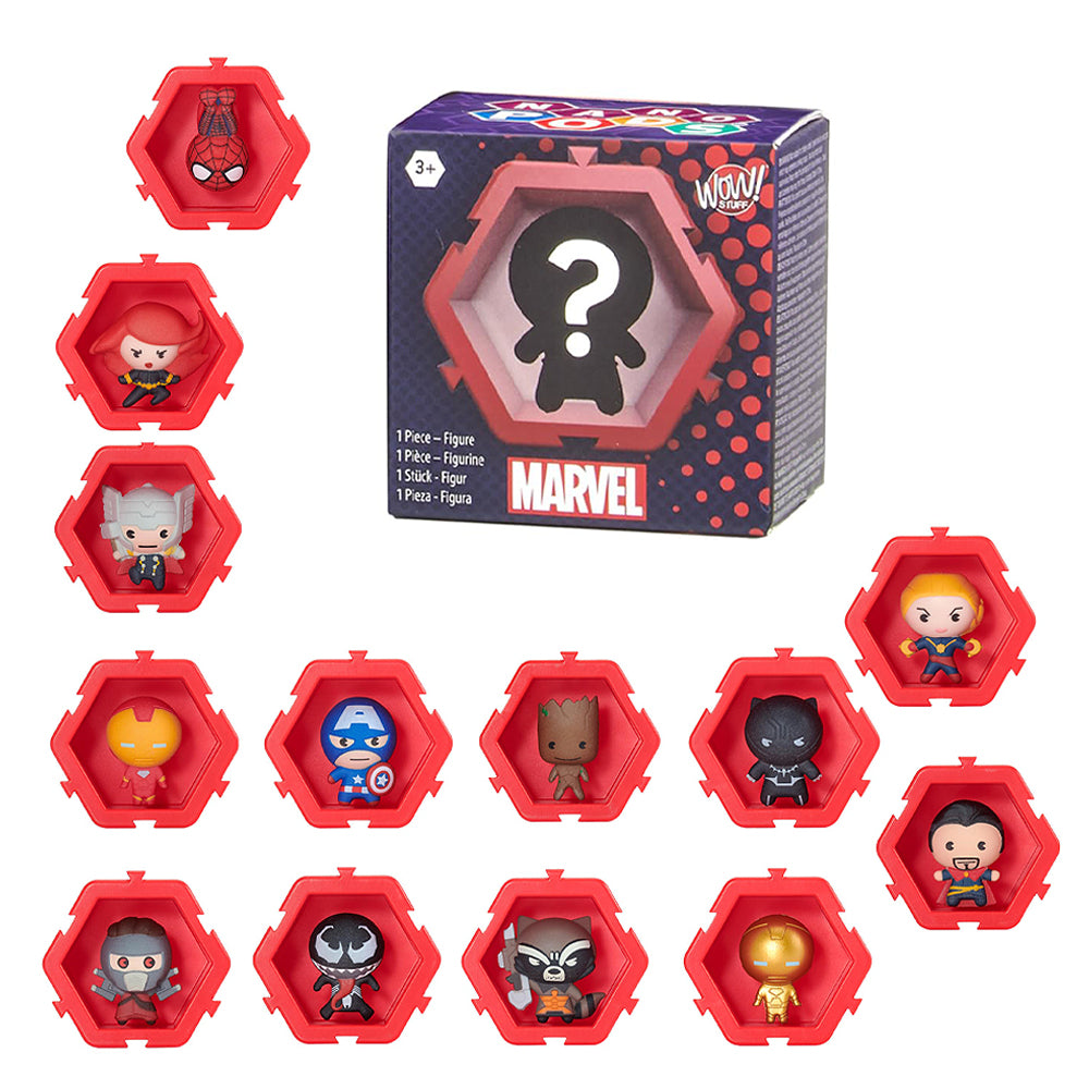 Nano Pods Marvel Connectable & Collectable Mystery Figure Blind Box