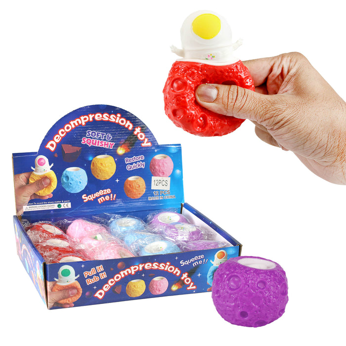 Pop Up Spaceman Soft & Squishy Fidget Sensory Toy