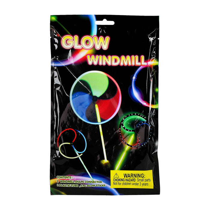 Glow Stick Multi-Colour Windmill