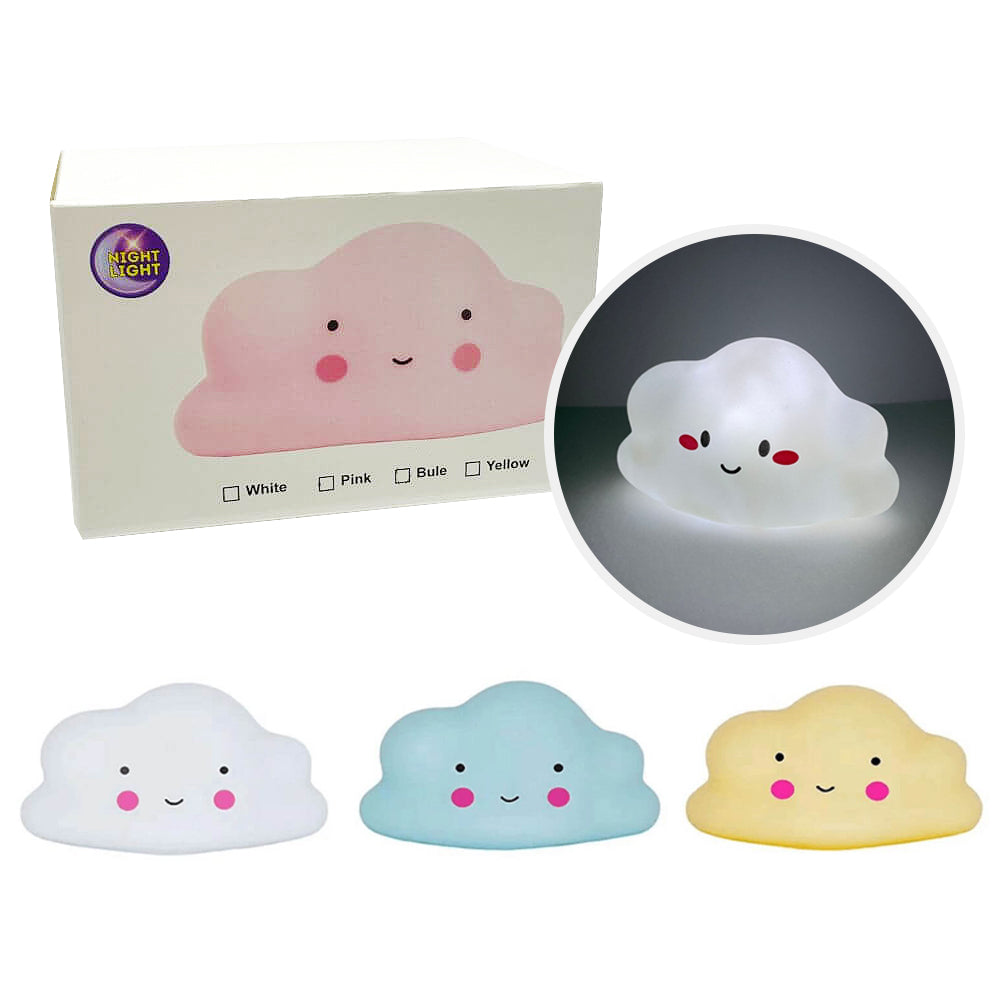 Cloud Shape 10cm Kids Bedroom Night Light