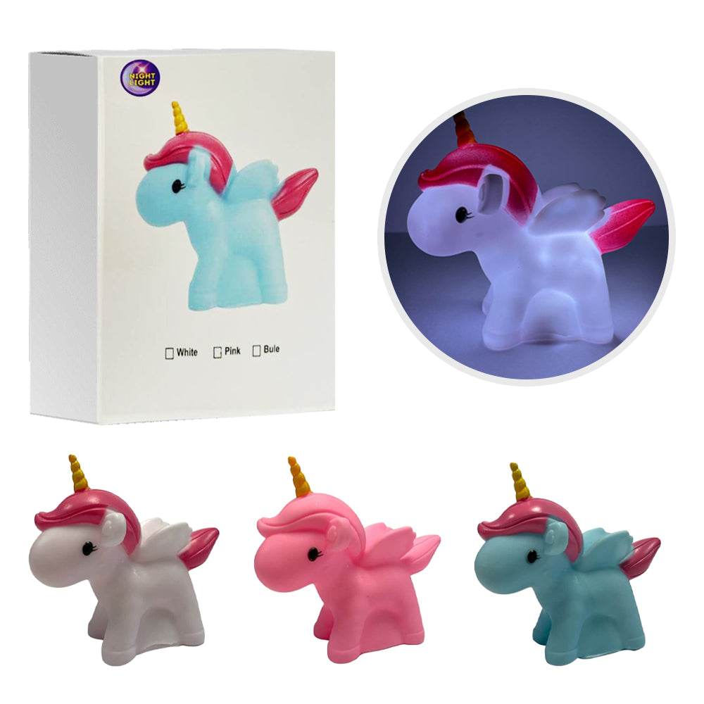 Unicorn Figure 15cm Kids Bedroom Night Light