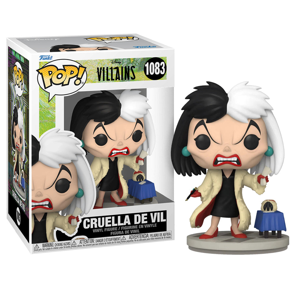 Funko POP Disney Villains Cruella De Vil Collectible Vinyl Figure