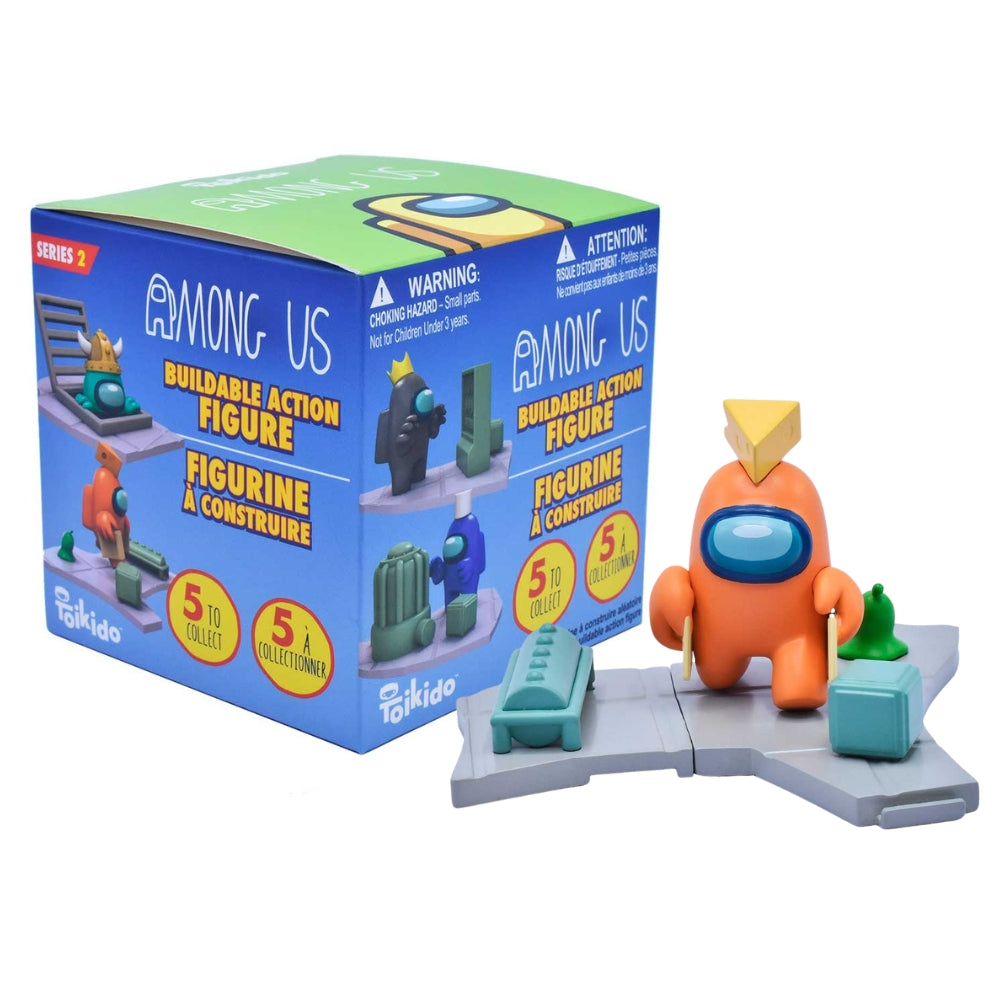 Among Us Craftables S2 Buildable 3.5" Collectible Action Figure Blind Box