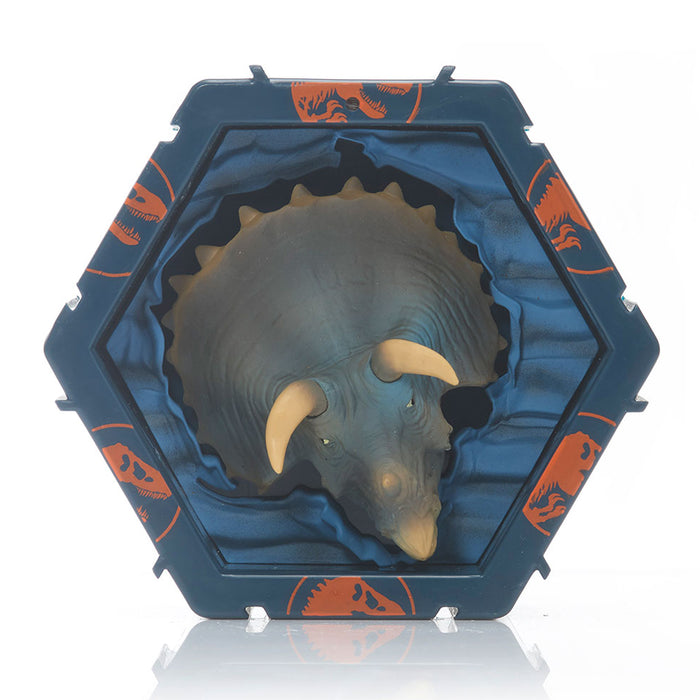 Wow PODs Jurassic World Triceratops Light-Up Collect-Connect-Display Collectible