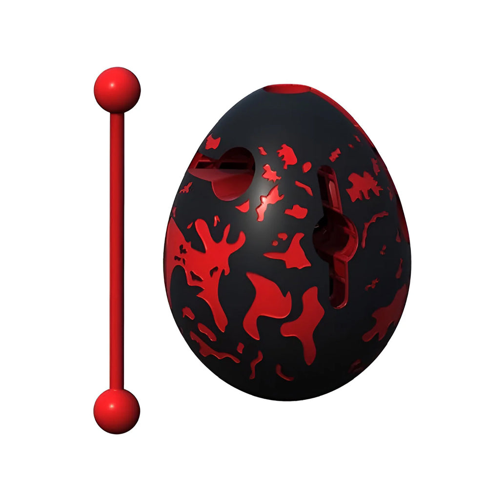 Smart Egg 3D Maze Brain Teaser STEM Puzzle - Lava