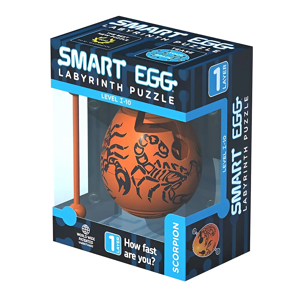 Smart Egg 3D Maze Brain Teaser STEM Puzzle - Scorpion