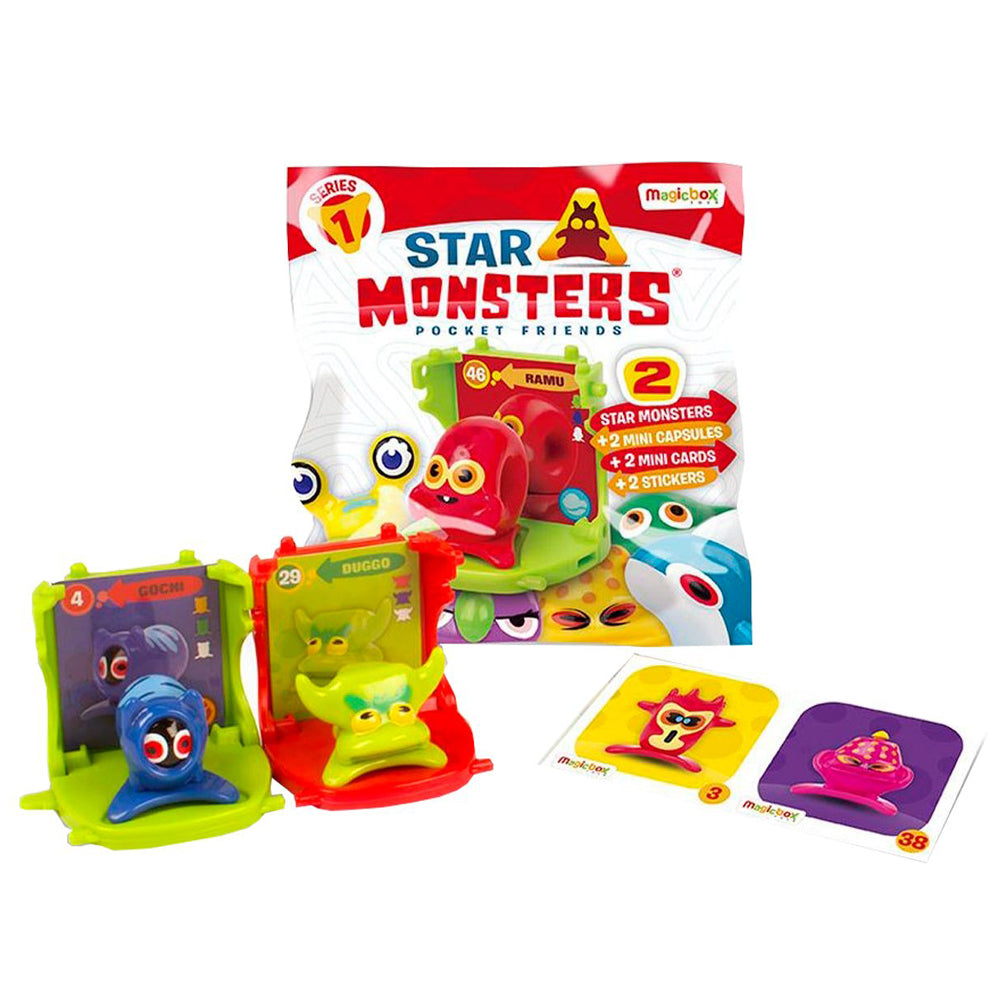 Star Monsters Pocket Friends Mini Figures Collectible Blind Bag – Toys ...