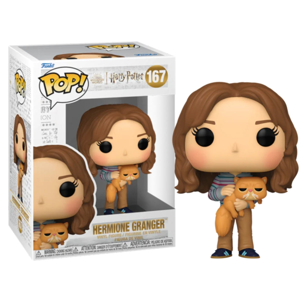 Funko POP Harry Potter Hermione Granger & Crookshanks Collectible Vinyl Figure