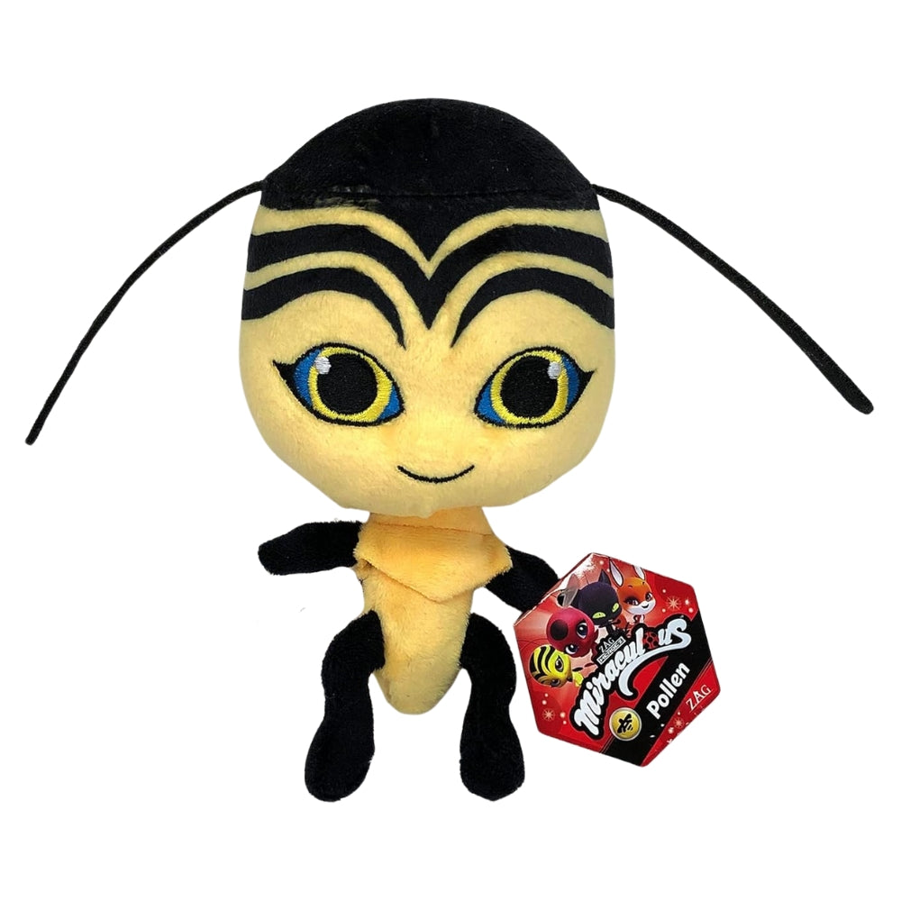 Miraculous Kwami Pollen 15cm Soft Plush Toy