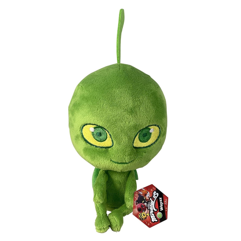 Miraculous Kwami Wayzz 15cm Soft Plush Toy