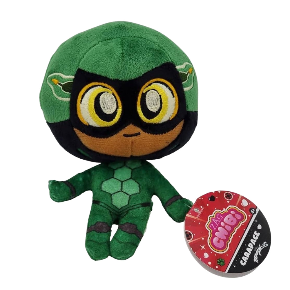 Miraculous Chibi Carapace 15cm Soft Plush Toy