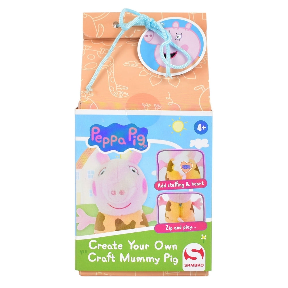 Peppa Pig Make Your Own Craft Plush - Mummy Pig