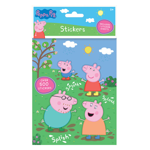 Peppa Pig 500+ Stickers Pack