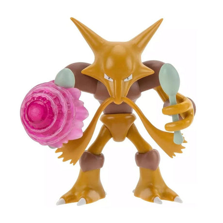 Pokemon Alakazam Battle Feature 4.5" Action Figure