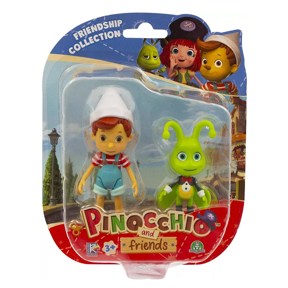 Pinocchio And Friends Friendship Collection Pinocchio & Cricket 2 Figure Pack