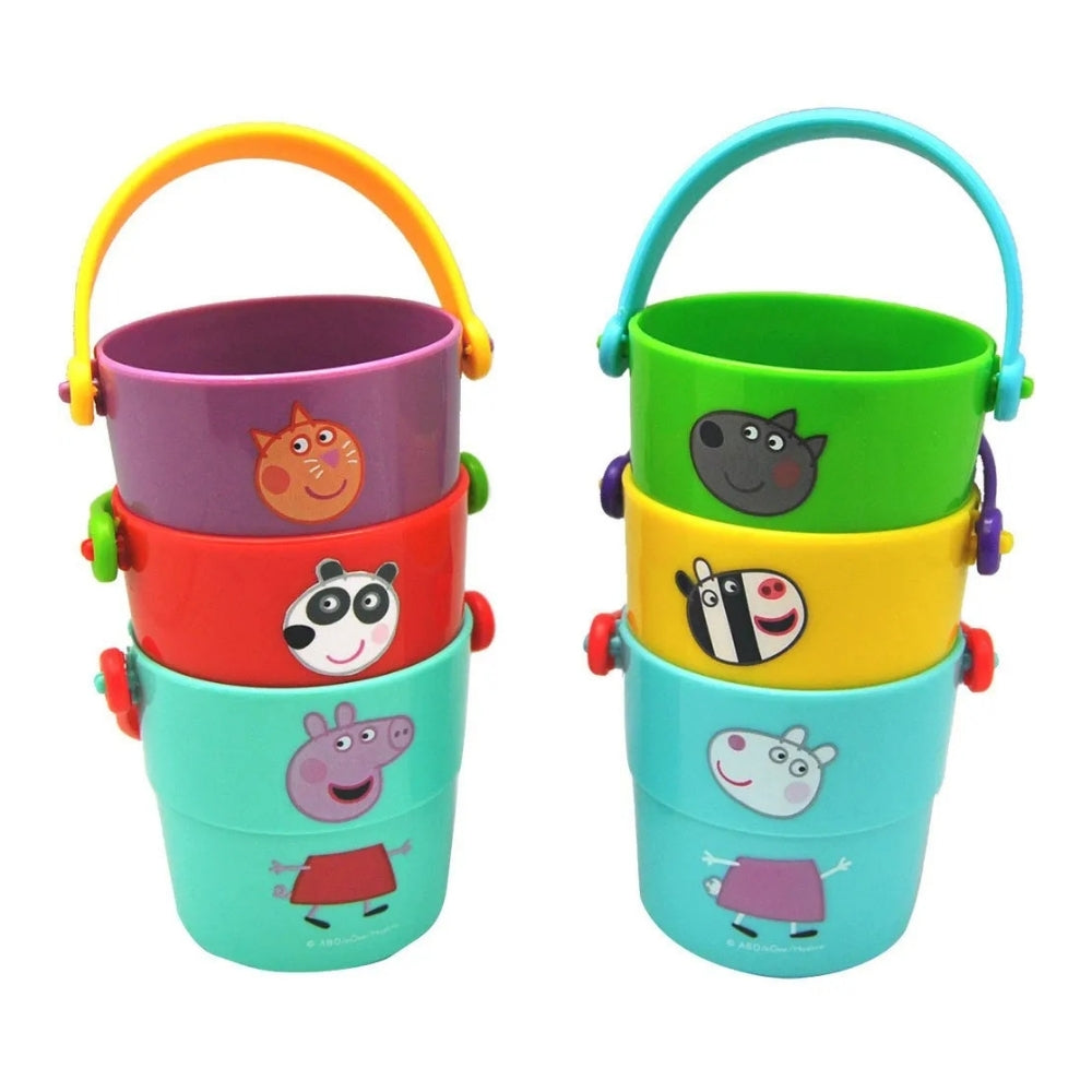 Peppa Pig Baby Stacking Buckets Play Set