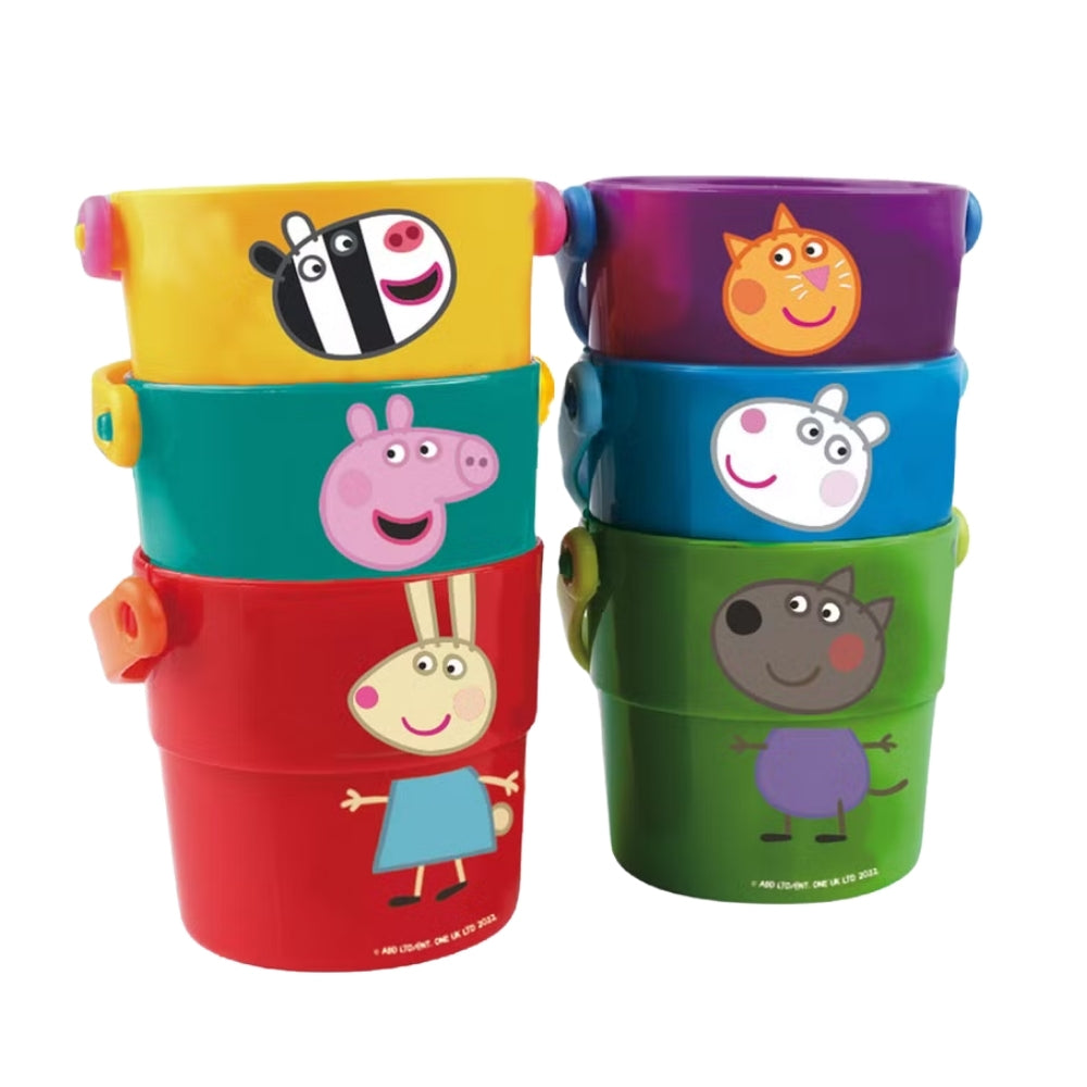 Peppa Pig Baby Stacking Buckets Play Set