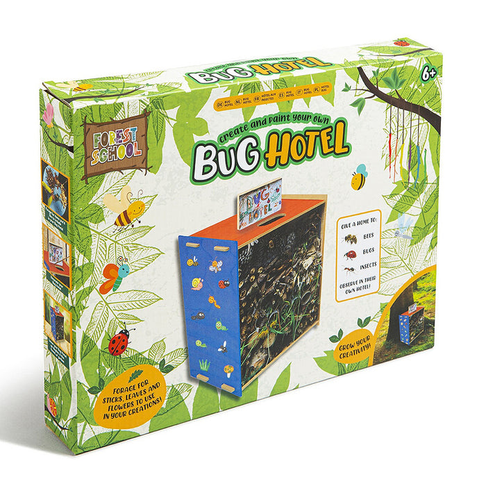 Forest School Create & Paint Your Own Bug Hotel Play Set