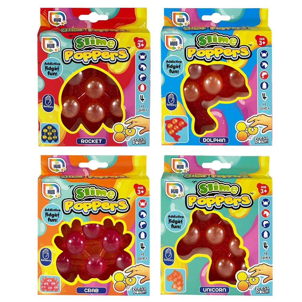 Fidget Slime Poppers Sensory Toy