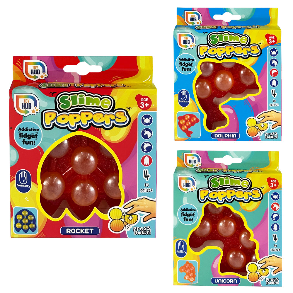 Fidget Slime Poppers Sensory Toy