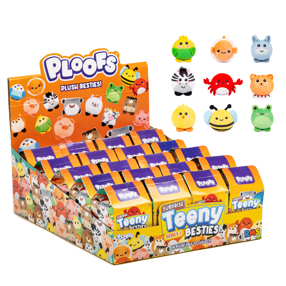 Ploofs Mini Animal Surprise Teenie Plush Besties Blind Box