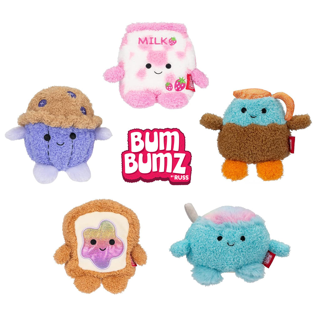 BumBumz BreakfastBumz 4.5" Beanie Soft Plush Toy