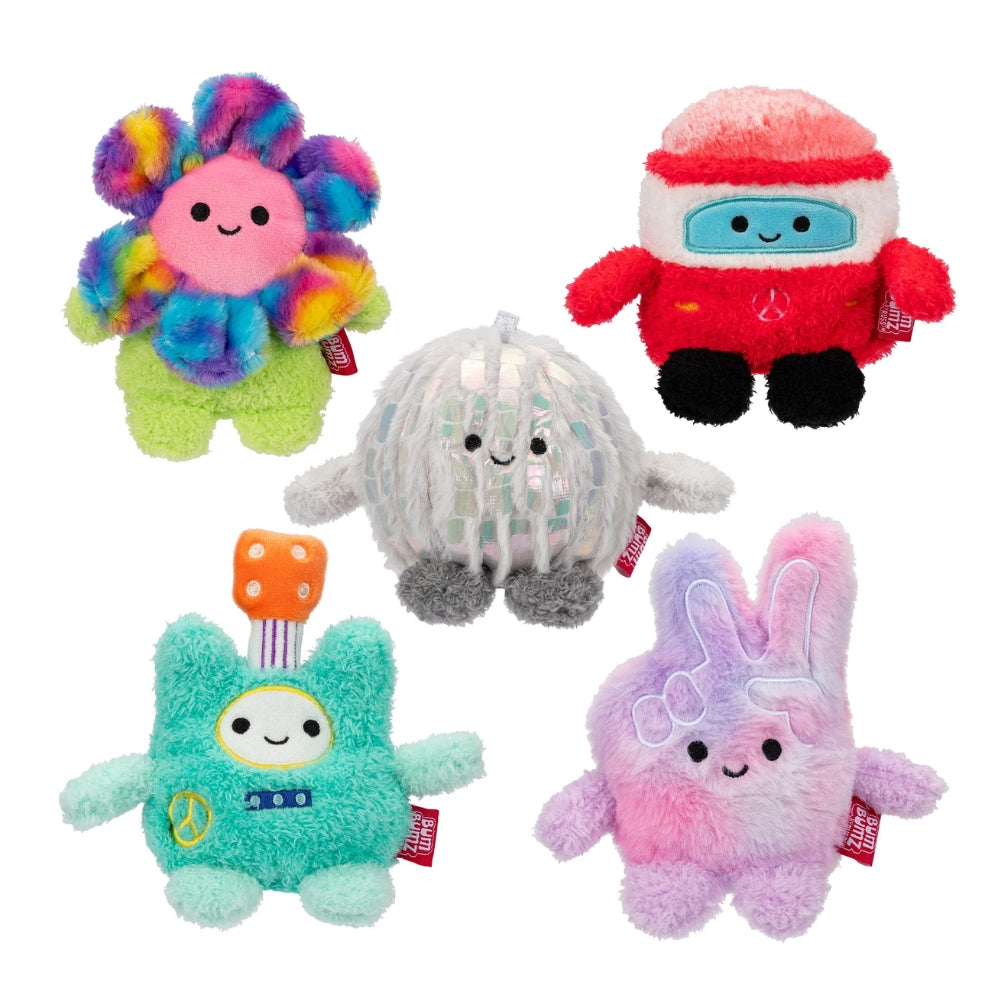 BumBumz GroovyBumz 4.5" Beanie Soft Plush Toy