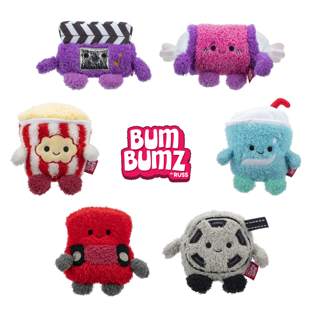 BumBumz MovieBumz 4.5" Beanie Soft Plush Toy