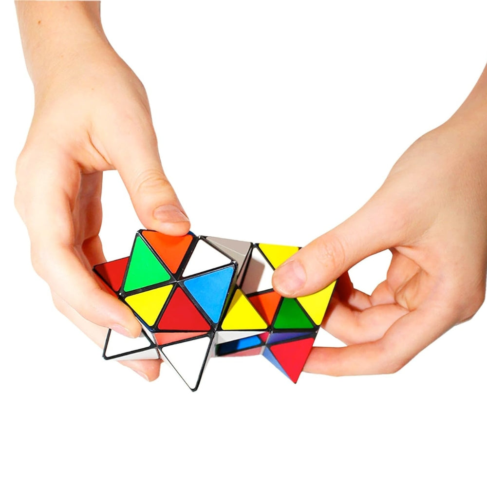 Rubiks Cube Magic Star Retro Puzzle 2pk Set