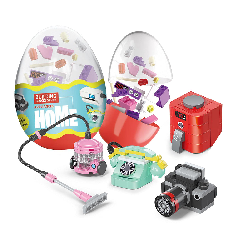 Build Your Own Home Appliance Brick Set Surprise Egg