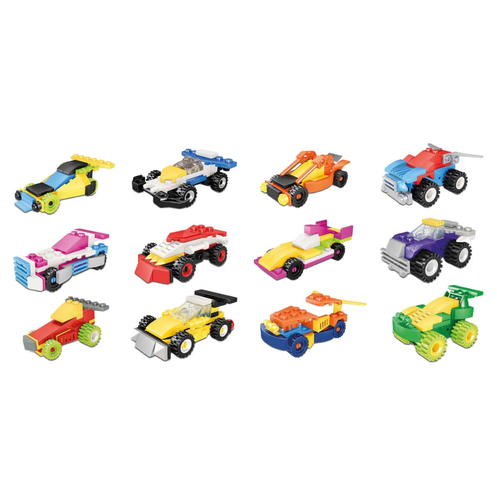 Blocks Buildable Racing Car Vehicle Mystery Blind Box