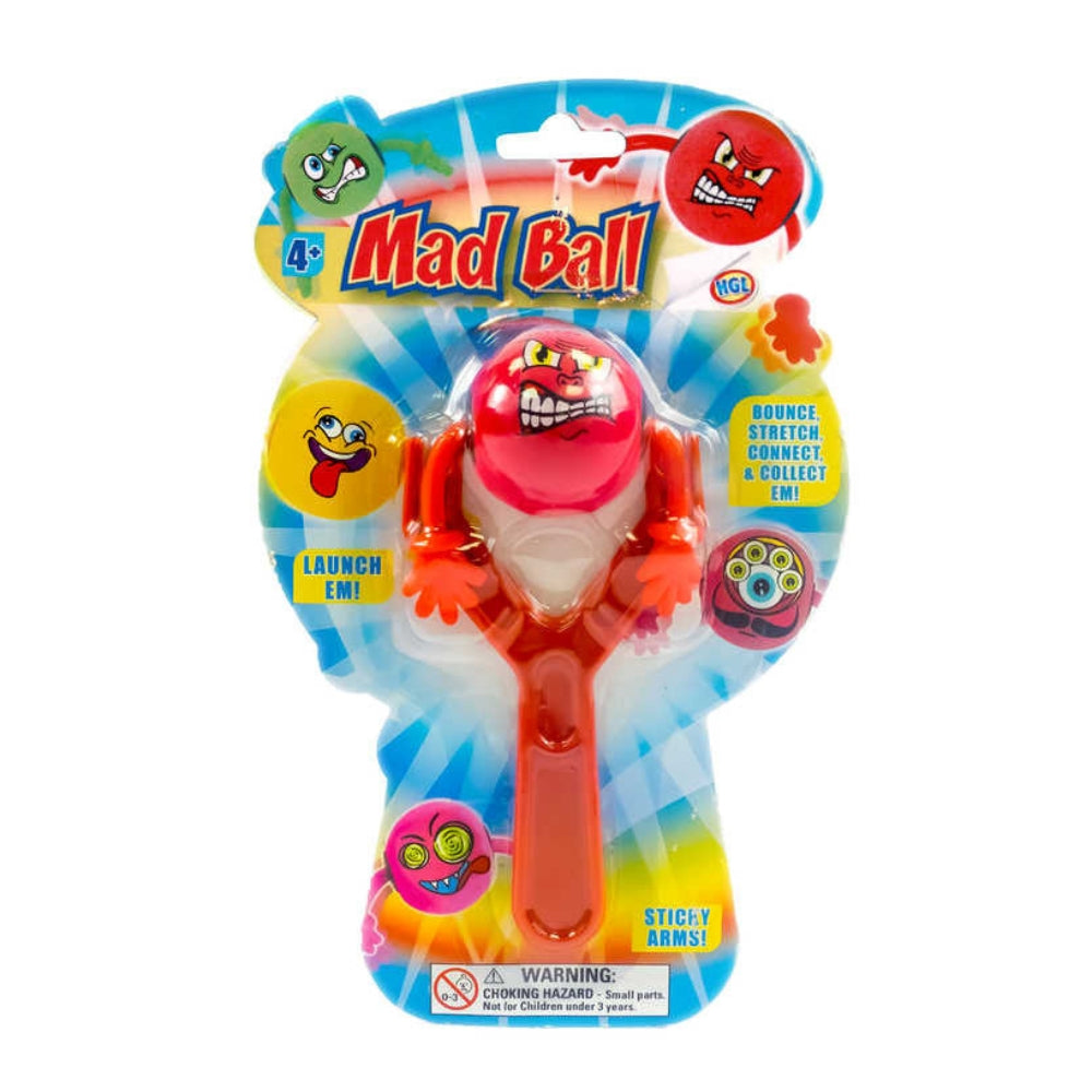 Mad Ball Bounce Stretch Slingshot Toy