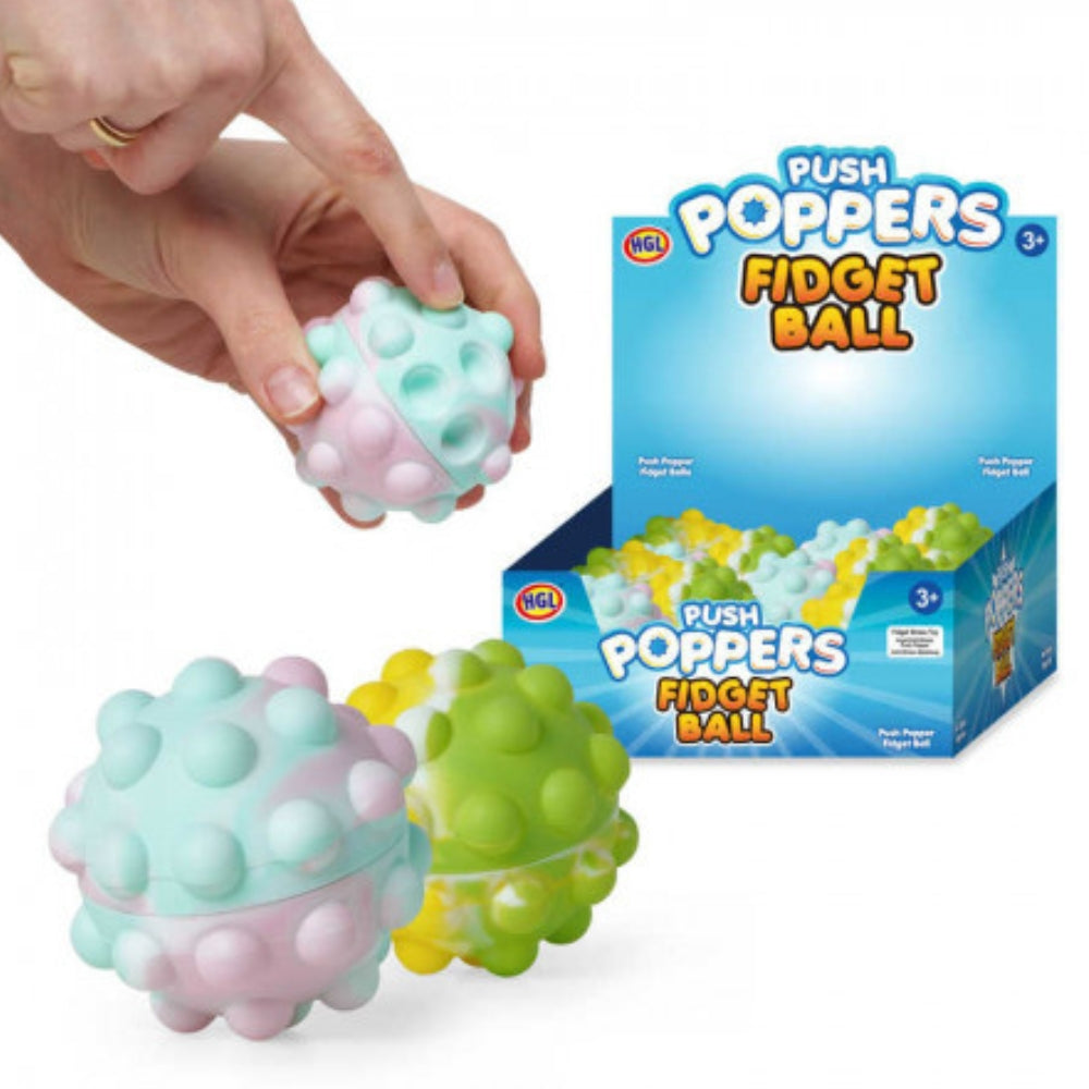 Push Popper Fidget Ball Sensory Toy