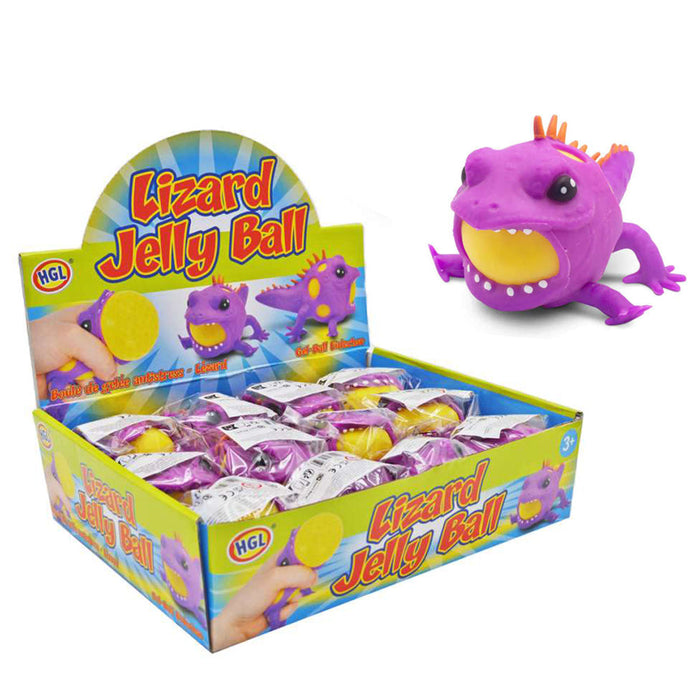 Lizard Jelly Ball Squishy Fidget Sensory Toy