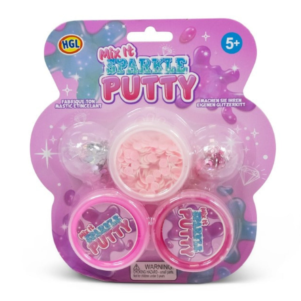 Mix It Sparkle Putty Sensory Play Pack