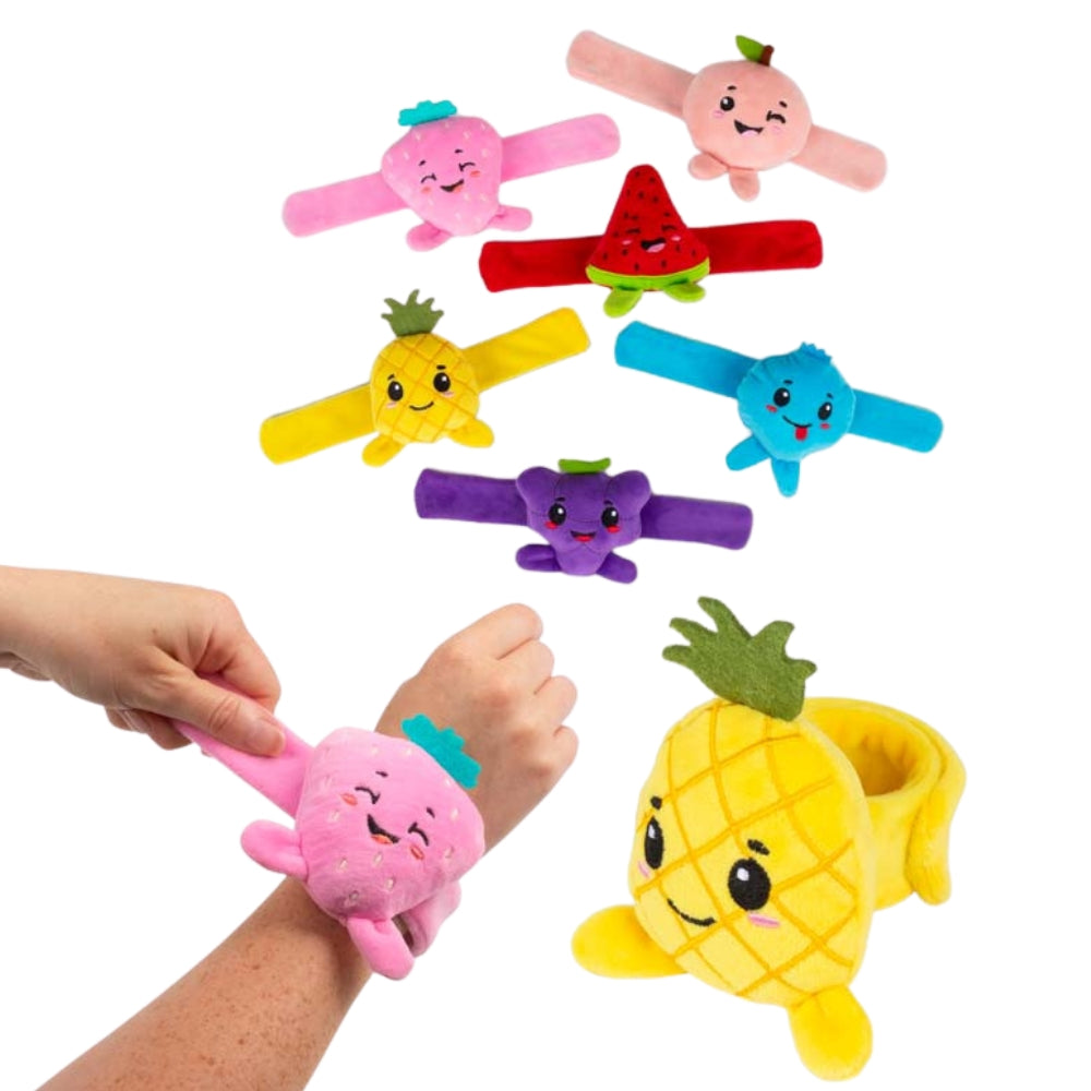 Fruity Friends Soft Plush Snap Band