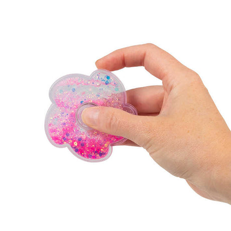 Liquid Glitter Fidget Spinner Sensory Toy