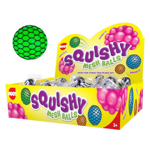Squishy Colourful Mesh Ball Fidget Sensory Toy