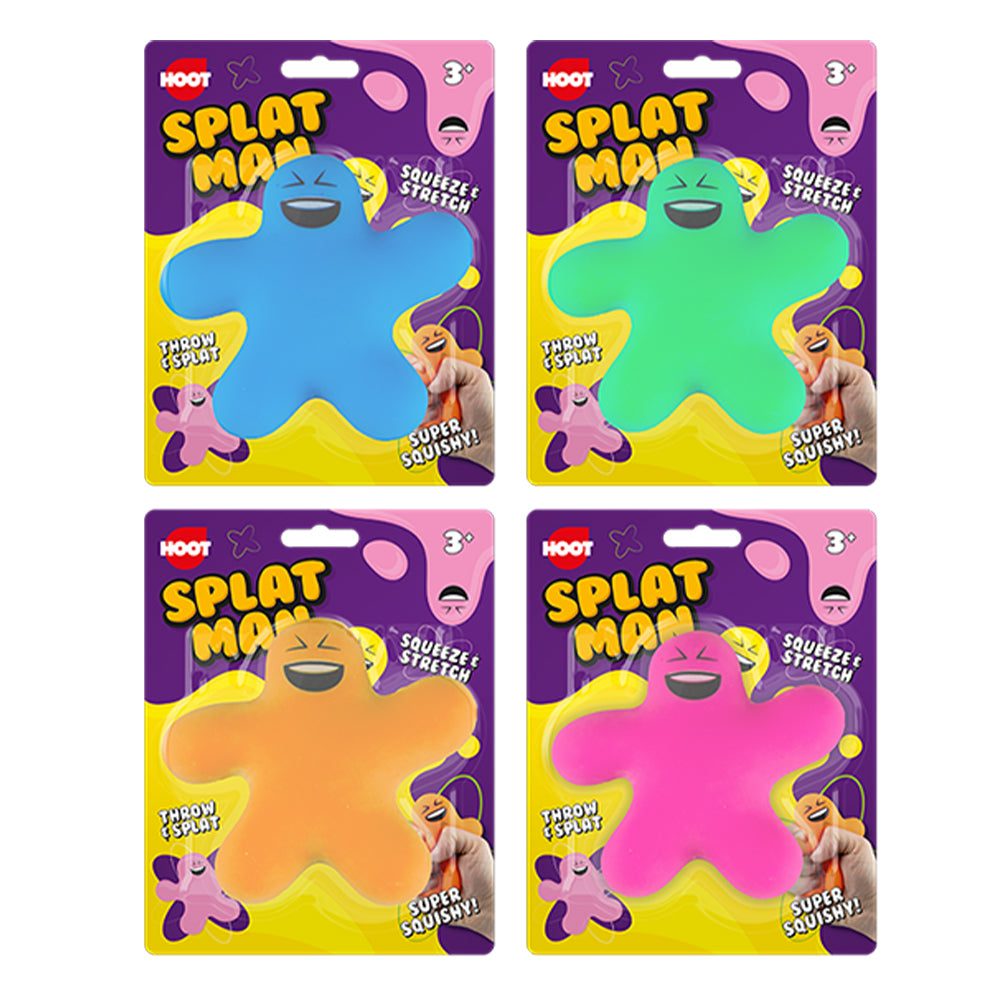 Splat Man Squeeze & Stretch Figure Fidget Sensory Toy