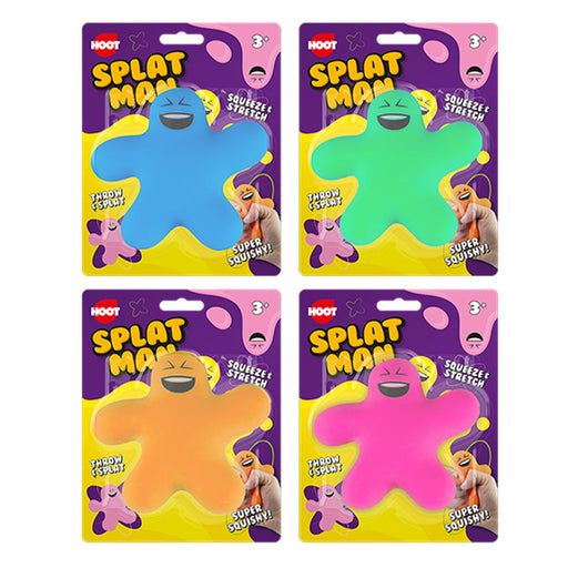 Splat Man Squeeze & Stretch Figure Fidget Sensory Toy