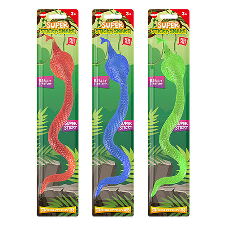 Super Sticky & Stretchy Snake Toy