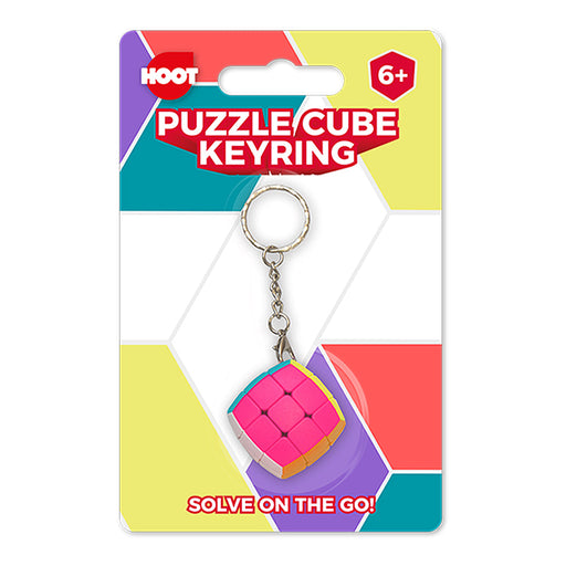 Puzzle Cube Keyring Fidget Toy