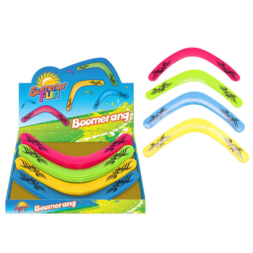 Fun Squad Neon Coloured Boomerang