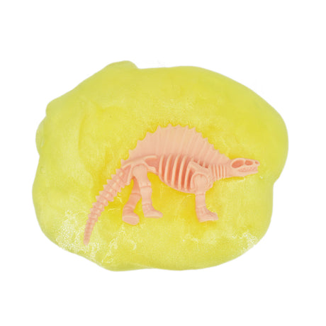 Dino Fossil Dinosaur Skeleton Mini Figure In Crystal Putty